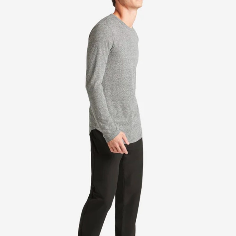 Goodlife NWOT Gray Long Sleeve Crew Neck Shirt